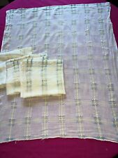 Cotton voile curtains d'occasion  Expédié en Belgium