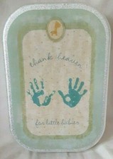 Usado, Kit de impressão de mãos e pés para bebês Carter's Child of Mine novo gesso lacrado 2006 comprar usado  Enviando para Brazil
