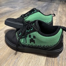 Sapatos de skate Heelys Pro20 Minecraft infantil juvenil tamanho 1 preto verde roda comprar usado  Enviando para Brazil