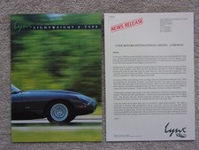 Lynx lightweight jaguar for sale  BENFLEET