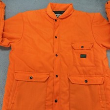 Jaqueta GunFlint Masculina XL Laranja Forrada de Caça Fabricada nos EUA Berco Outdoor Gorp Antiga comprar usado  Enviando para Brazil