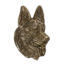 Owczarek niemiecki plakietka z zimnego brązu Art-Dog, używany na sprzedaż  PL