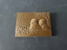 Médaille plaque bronze d'occasion  Cabourg