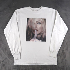 Camiseta Vintage 2001 Madonna Drowned World Tour Concert Tamanho M Manga Comprida comprar usado  Enviando para Brazil