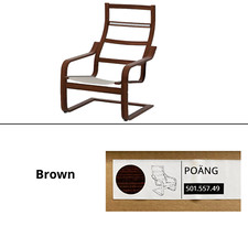 Ikea poang chair for sale  Houston
