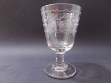 Antikes pokalglas schliffdekor gebraucht kaufen  Halbe