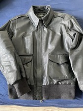 Fliegerjacke lederjacke schwar gebraucht kaufen  Stuttgart