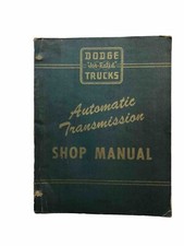 Dodge C-3 Transmissão Pick-up Truck 1954-1956 OEM Loja Serviço Manual de Reparo AT comprar usado  Enviando para Brazil