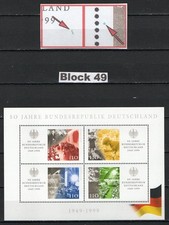 Brd plattenfehler block gebraucht kaufen  Wetzlar