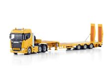 WSI MODELS SCANIA R CR20N 6X2 TWIN STEER + CARREGADOR SEMI BAIXO DE 3 EIXOS AMARELO 04-2208 comprar usado WSI MODELS SCANIA R CR20N 6X2 TWIN STEER + CARREGADOR SEMI BAIXO DE 3 EIXOS AMARELO 04-2208 comprar usado  Enviando para Brazil