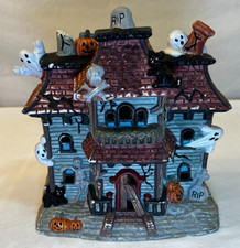 Porcelain halloween village for sale  Schwenksville