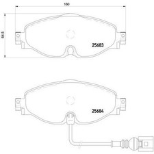 Brembo kit plaquettes d'occasion  France