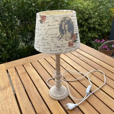 Florale tischleuchte shabby gebraucht kaufen  Bonn