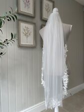 Ivory wedding veil for sale  READING