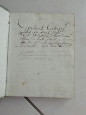 Rare ancien manuscrit d'occasion  Morteau