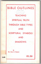 Bible Outlines Teaching Spiritual Truth Through Bible Types And Scriptural ... comprar usado  Enviando para Brazil