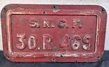 Plaque locomotive sncf d'occasion  Saint-Pierre-Quiberon