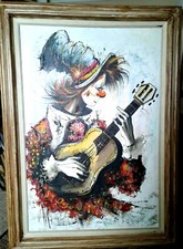 Valdi signed clown for sale  Roy