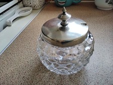 Vintage glass silver for sale  TAUNTON