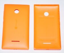 Originale Microsoft lumia 435 Coperchio Cover Batteria Arancione na sprzedaż  Wysyłka do Poland
