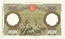 100 lire 1937 usato  Pieve di Cadore
