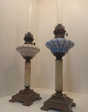 Paire lampe pétrole d'occasion  Monbazillac