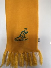 Wallabies yellow scarf for sale  MERRIOTT
