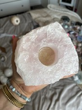Rose quartz tealight for sale  MEXBOROUGH
