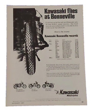 1967 KAWASAKI MOTOCICLETA ESTAMPA CLÁSSICA ANÚNCIO JAPONÊS COMANDANTE AVENGER SAMURAI comprar usado  Enviando para Brazil