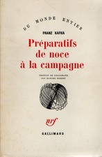Franz kafka préparatifs d'occasion  Saint-Étienne-du-Bois