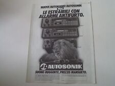 Advertising pubblicità 1986 usato  Salerno