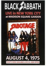 Black sabbath 1975 for sale  LONDON