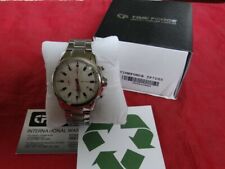 Relógio masculino TIMEFORCE Avalanche cronógrafo mostrador branco aço inoxidável TF 7005 comprar usado  Enviando para Brazil