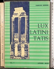Lux latinitatis. vol usato Lux latinitatis. vol usato  Ariccia