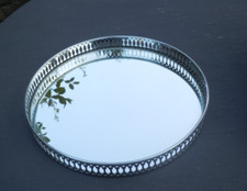 Vintage silver mirrored for sale  LEICESTER