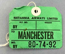 Britannia airways manchester for sale  BRIGHTON