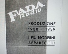 Depliant brochure fada usato  Caserta