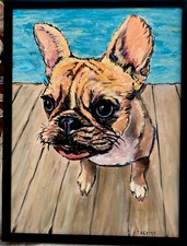 French bulldog painting for sale  Tampa