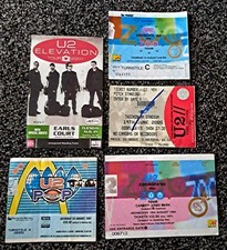 Ticket stubs zooropa for sale  EXMOUTH