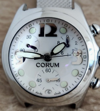 Usado, CORUM BUBBLE CRONÓGRAFO 396.150.20 relógio masculino quartzo aço 45mm MUITO BOM!! comprar usado  Enviando para Brazil