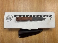 Faca Condor Mini Bushlore madeira 4,3" lâmina fixa Bushcraft LIMPEZA comprar usado  Enviando para Brazil