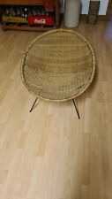 Vintage wicker chair for sale  BOURNEMOUTH