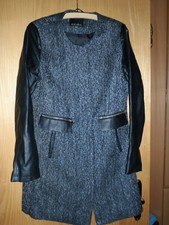 Mantel gefüttert grau gebraucht kaufen  Arrach