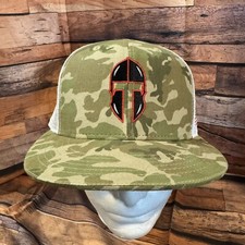 Usado, Boné Titan Ready Mix malha camuflada SnapBack ajustável logotipo guardião bandeira dos EUA comprar usado  Enviando para Brazil