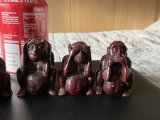 Wise monkeys resin for sale  ACCRINGTON