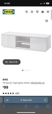 Ikea stand white for sale Ikea stand white for sale  ROMFORD