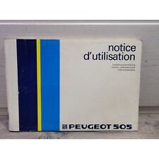 Peugeot 505 gti d'occasion  Castelnau-d'Auzan