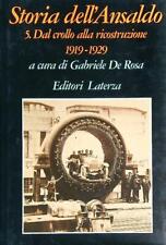 Storia dell ansaldo usato  Italia