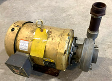 Bomba de alimentação de caldeira Baldor 10 HP motor 3450 RPM bomba de aço inoxidável 2" x 1-1/2" comprar usado  Enviando para Brazil