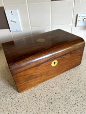Walnut writing box for sale  WITHAM